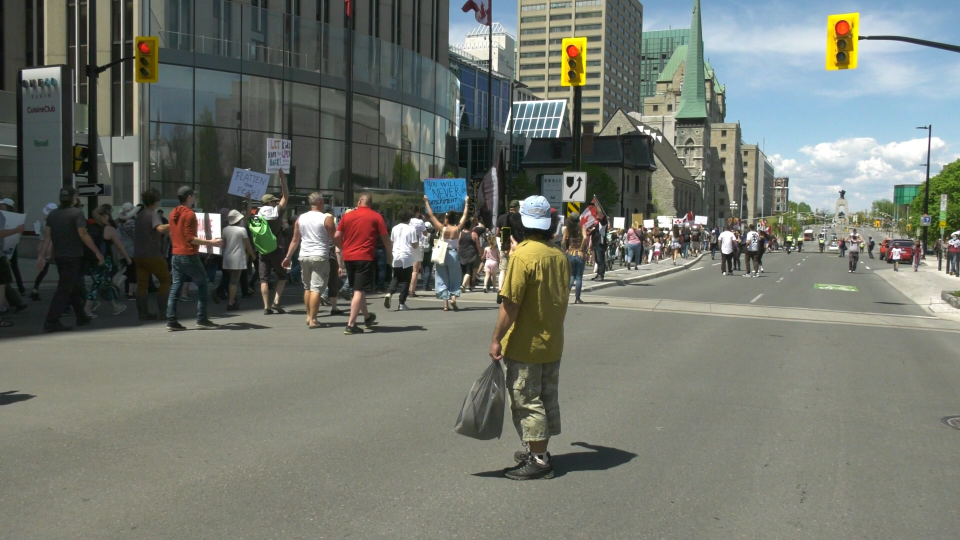 No more lockdowns march Ottawa