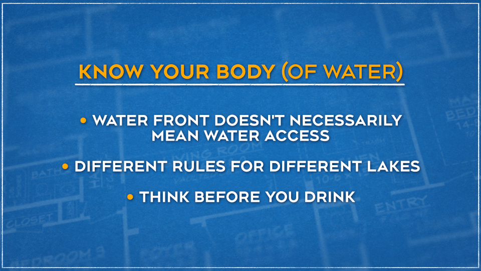 Know your body of water graphic