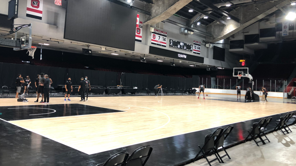 Ottawa BlackJacks Arena at TD Place basketball