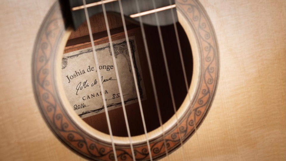 joshia de jonge guitar for sale