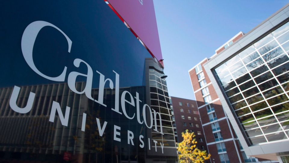 Carleton University Campus Sign