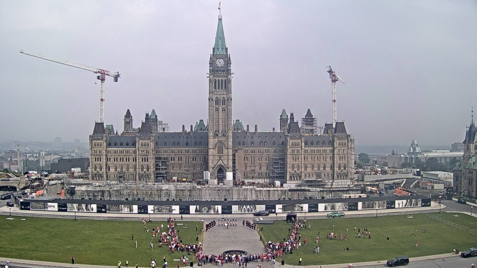 Hill Cam Canada Day morning